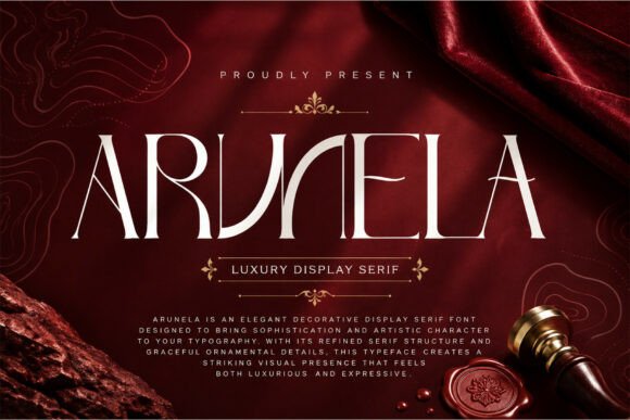 Arunela: A Luxurious Serif for Impactful Campaigns