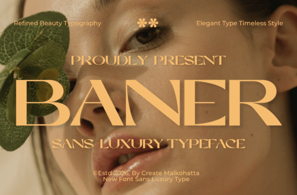 Baner Font: Modern Typography for Marketers