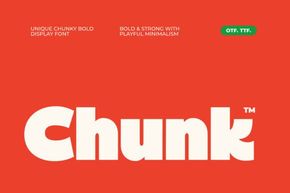 Chunk: A Bold Font for Editorial Impact