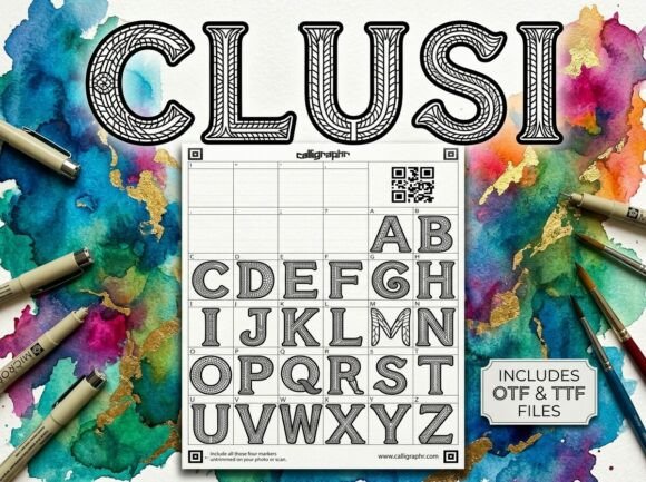 Clusi Font: A Bold Statement in Design