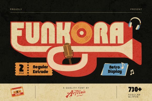 Funkora Font for Business Branding
