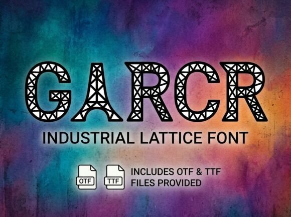 Garcr: A Bold Font for Business Branding