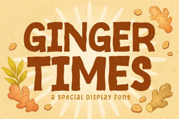 Ginger Times Font for Web Design
