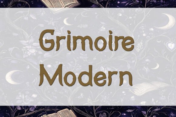Grimoire Modern Font Review