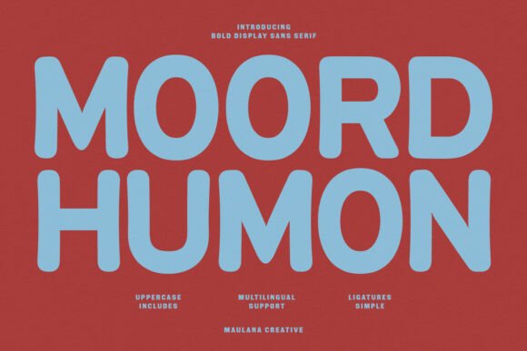 Moord Humon: A Bold Sans Serif for Editorial Impact
