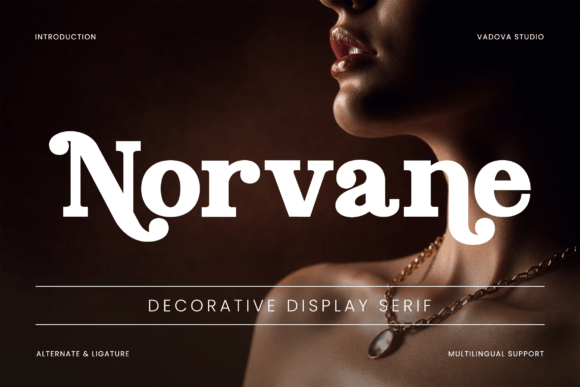 Norvane: A Premium Display Font