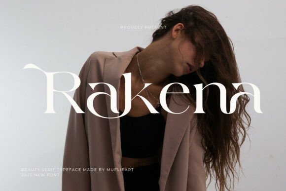 Rakena Font for High-Fashion Campaigns