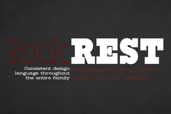 Rock Rest: A Bold Font for Business Identity