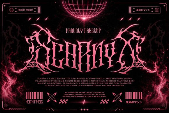 Scarnix Font Review
