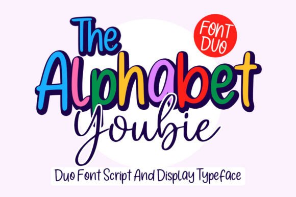 The Alphabet Youbie Font