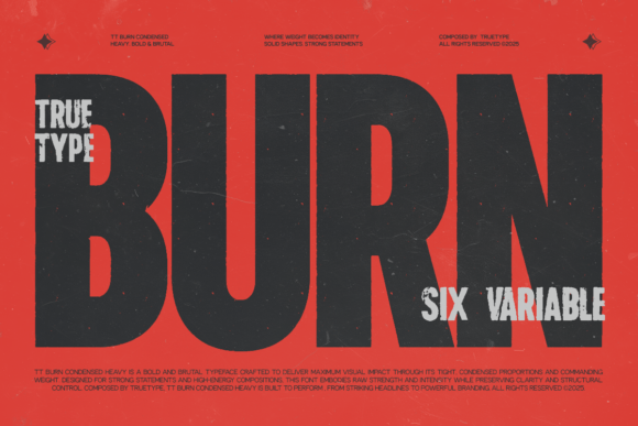 TRT Burn Font Review for Creative Makers and Designers