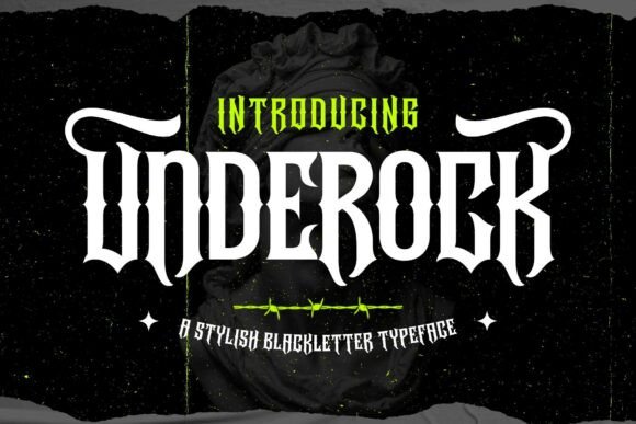 Underock Font for Bold Branding