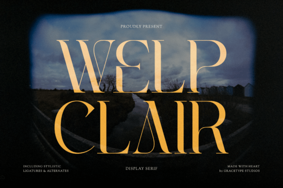 Welp Clair Font: Timeless Elegance
