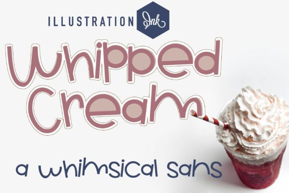 Whipped Cream Family Font